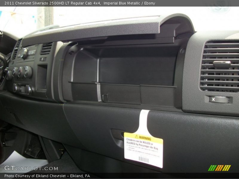 Imperial Blue Metallic / Ebony 2011 Chevrolet Silverado 2500HD LT Regular Cab 4x4