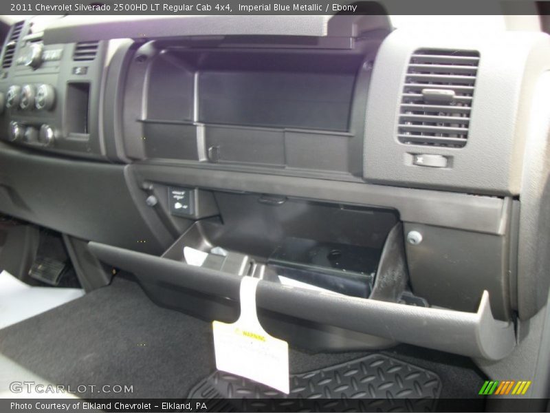Imperial Blue Metallic / Ebony 2011 Chevrolet Silverado 2500HD LT Regular Cab 4x4