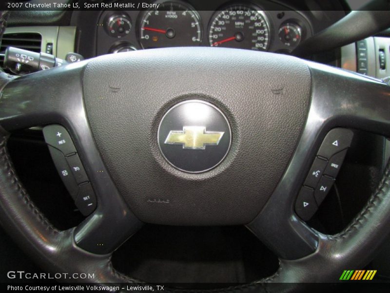 Sport Red Metallic / Ebony 2007 Chevrolet Tahoe LS