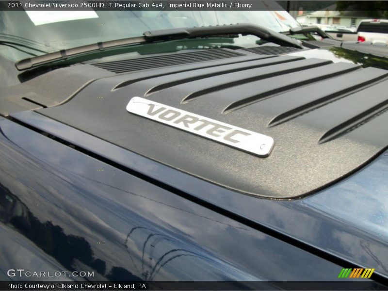 Imperial Blue Metallic / Ebony 2011 Chevrolet Silverado 2500HD LT Regular Cab 4x4