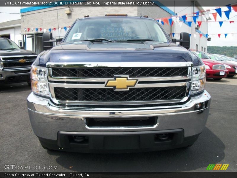 Imperial Blue Metallic / Ebony 2011 Chevrolet Silverado 2500HD LT Regular Cab 4x4