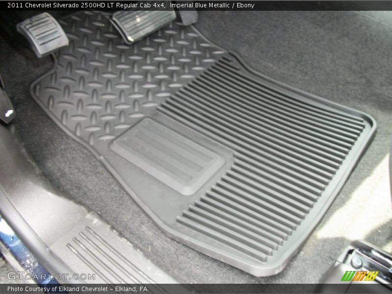 Imperial Blue Metallic / Ebony 2011 Chevrolet Silverado 2500HD LT Regular Cab 4x4