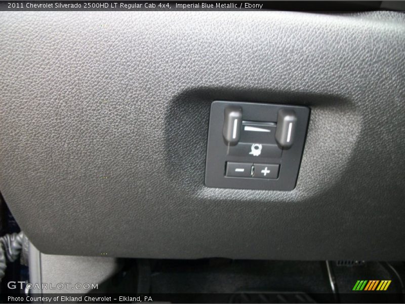 Imperial Blue Metallic / Ebony 2011 Chevrolet Silverado 2500HD LT Regular Cab 4x4
