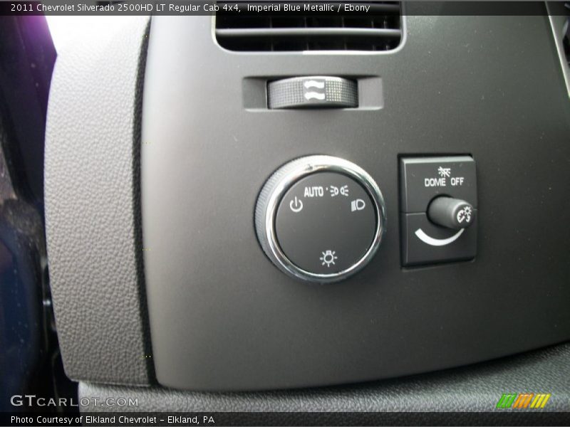 Imperial Blue Metallic / Ebony 2011 Chevrolet Silverado 2500HD LT Regular Cab 4x4