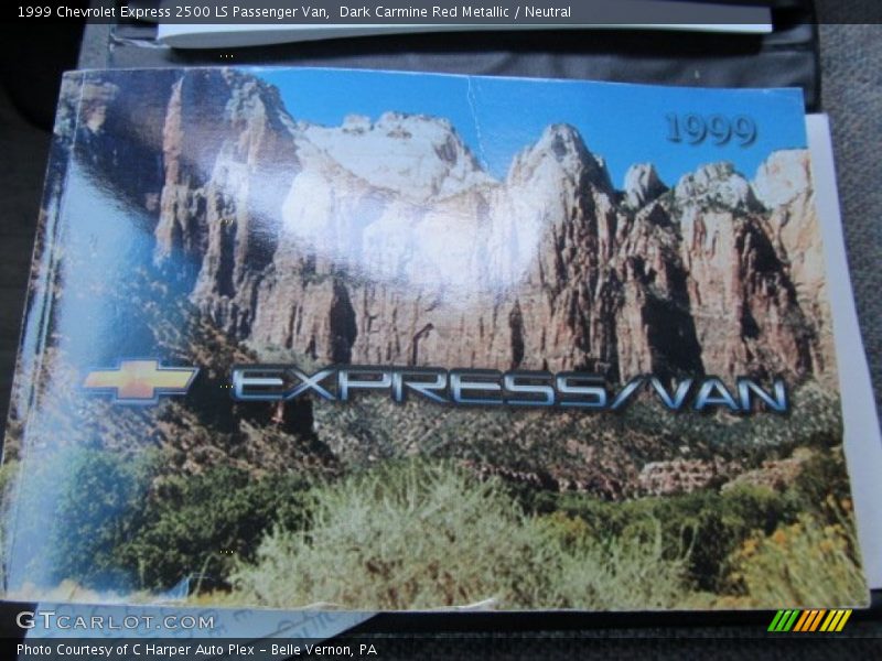 Books/Manuals of 1999 Express 2500 LS Passenger Van