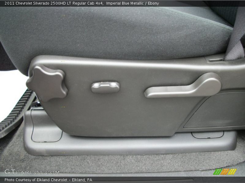 Imperial Blue Metallic / Ebony 2011 Chevrolet Silverado 2500HD LT Regular Cab 4x4