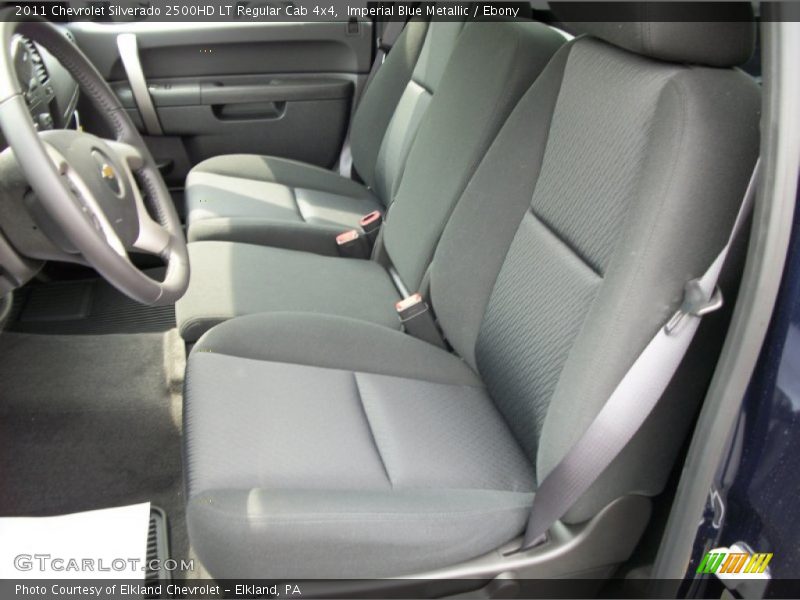 Imperial Blue Metallic / Ebony 2011 Chevrolet Silverado 2500HD LT Regular Cab 4x4