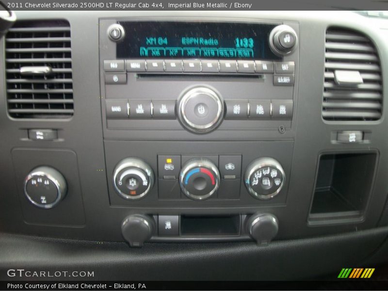 Imperial Blue Metallic / Ebony 2011 Chevrolet Silverado 2500HD LT Regular Cab 4x4