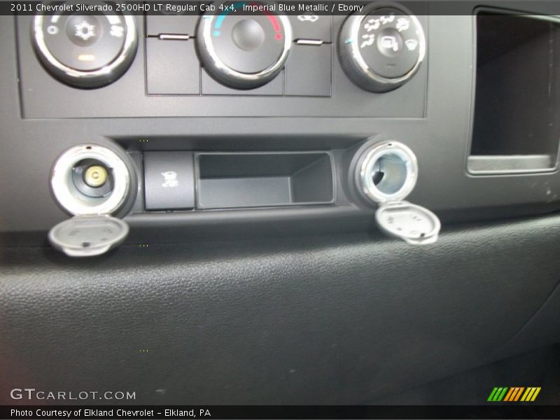 Imperial Blue Metallic / Ebony 2011 Chevrolet Silverado 2500HD LT Regular Cab 4x4