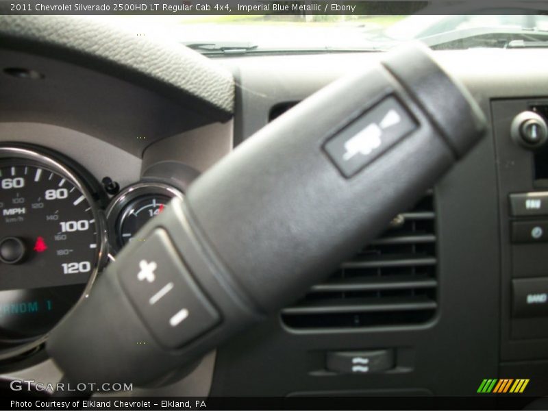 Imperial Blue Metallic / Ebony 2011 Chevrolet Silverado 2500HD LT Regular Cab 4x4