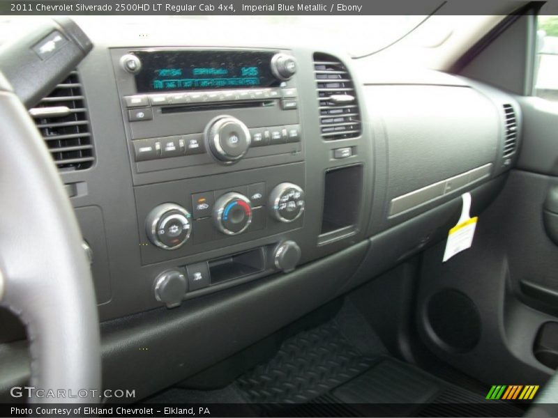 Imperial Blue Metallic / Ebony 2011 Chevrolet Silverado 2500HD LT Regular Cab 4x4