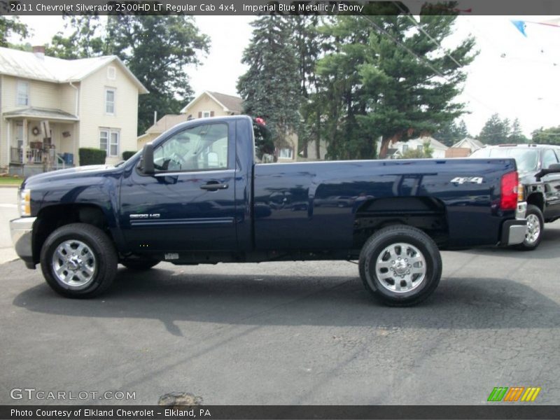  2011 Silverado 2500HD LT Regular Cab 4x4 Imperial Blue Metallic