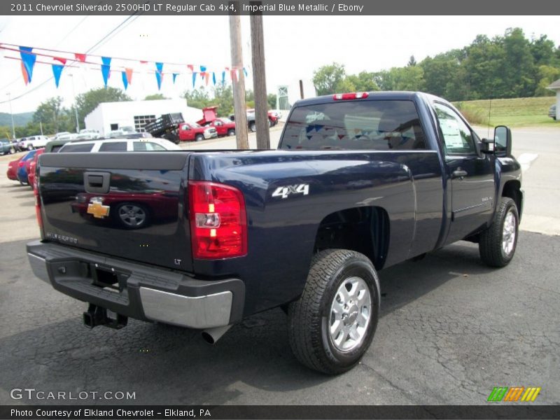 Imperial Blue Metallic / Ebony 2011 Chevrolet Silverado 2500HD LT Regular Cab 4x4