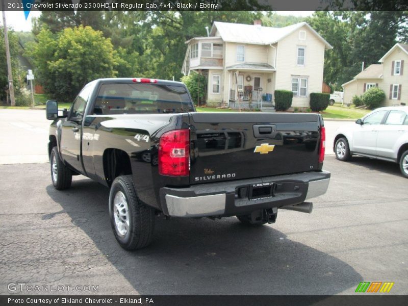 Black / Ebony 2011 Chevrolet Silverado 2500HD LT Regular Cab 4x4