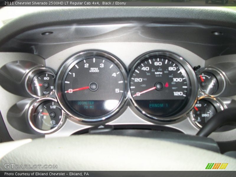  2011 Silverado 2500HD LT Regular Cab 4x4 LT Regular Cab 4x4 Gauges
