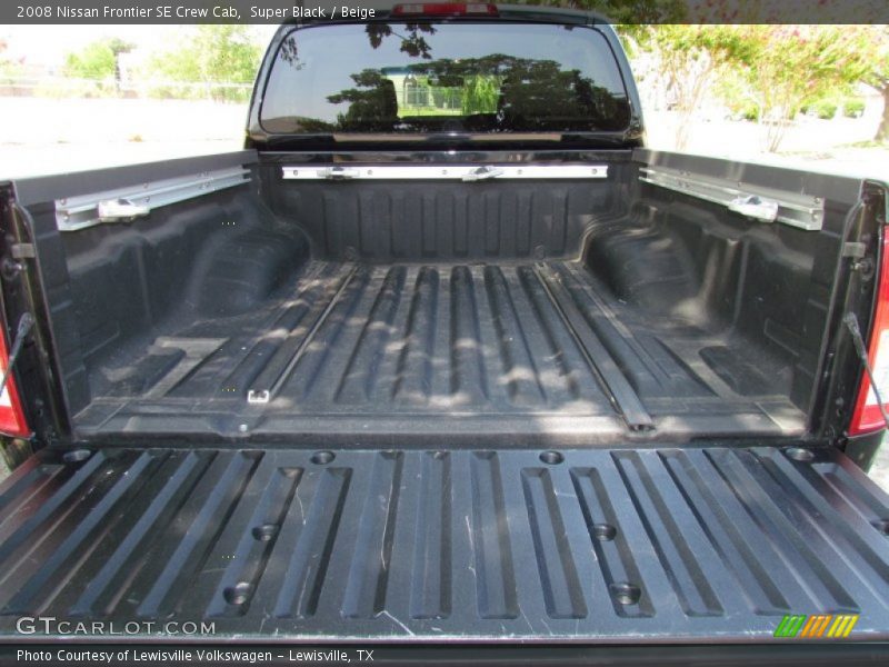 Super Black / Beige 2008 Nissan Frontier SE Crew Cab