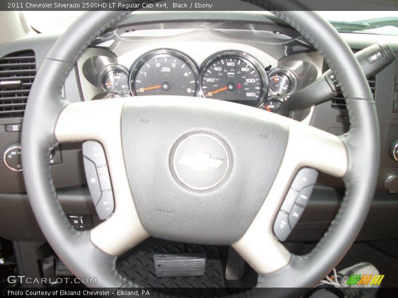 Black / Ebony 2011 Chevrolet Silverado 2500HD LT Regular Cab 4x4