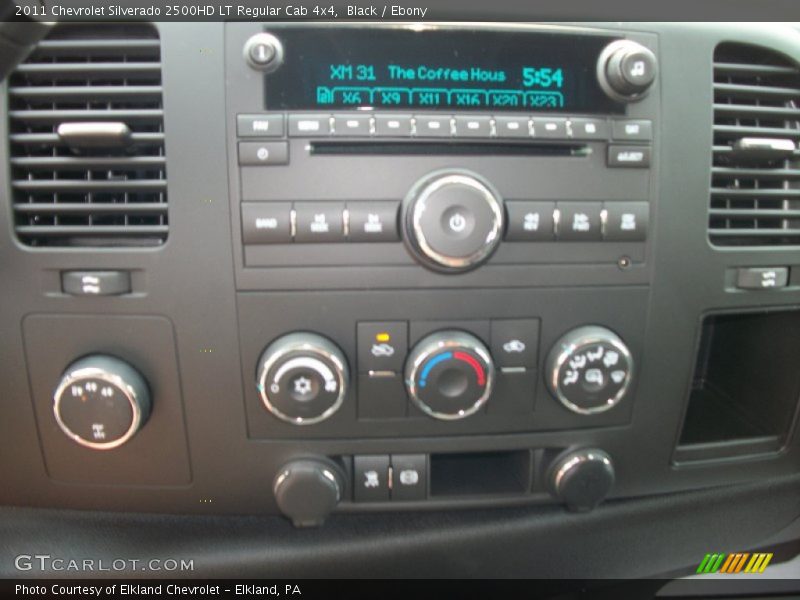 Black / Ebony 2011 Chevrolet Silverado 2500HD LT Regular Cab 4x4