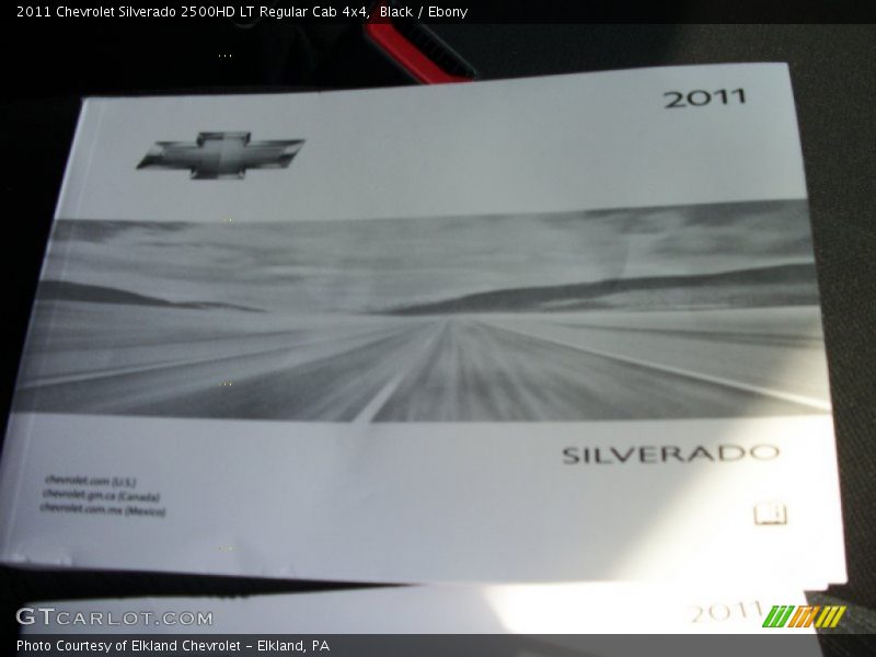 Black / Ebony 2011 Chevrolet Silverado 2500HD LT Regular Cab 4x4