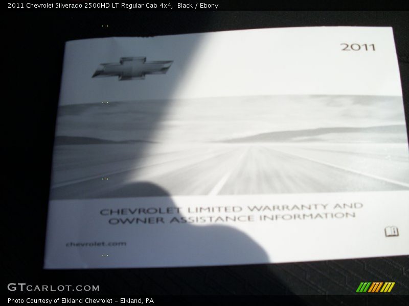 Black / Ebony 2011 Chevrolet Silverado 2500HD LT Regular Cab 4x4