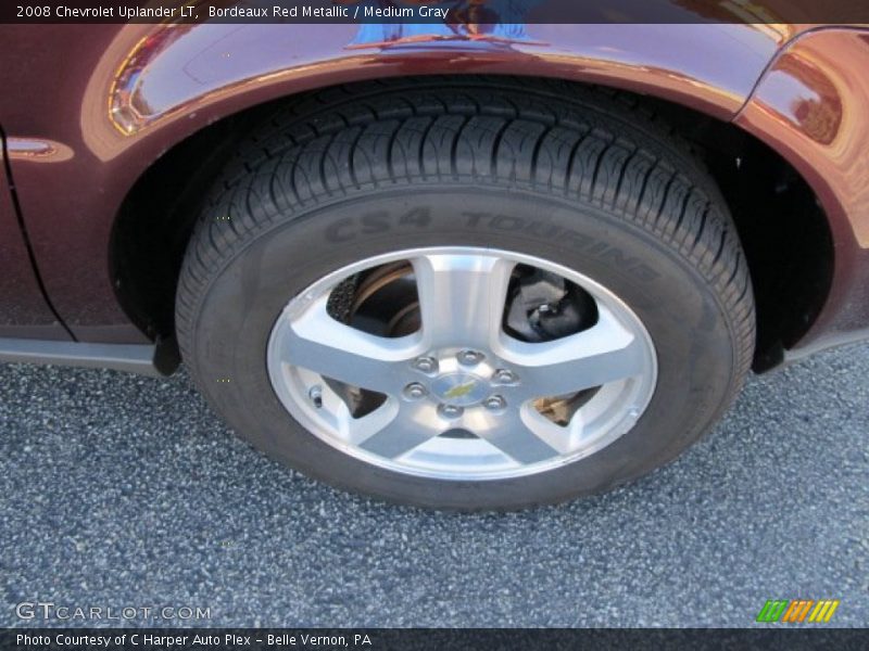 Bordeaux Red Metallic / Medium Gray 2008 Chevrolet Uplander LT