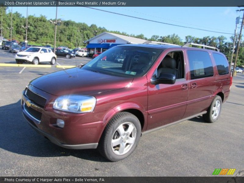 Bordeaux Red Metallic / Medium Gray 2008 Chevrolet Uplander LT