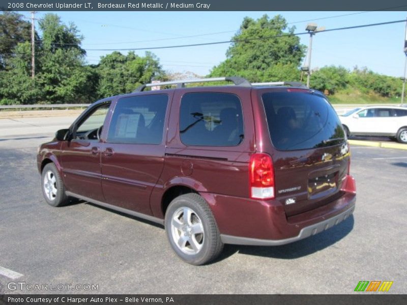 Bordeaux Red Metallic / Medium Gray 2008 Chevrolet Uplander LT