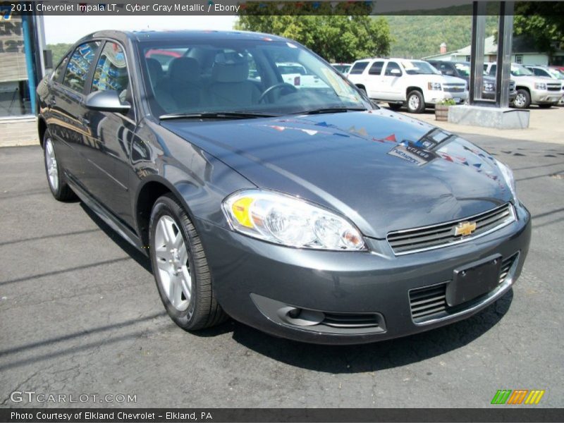 Cyber Gray Metallic / Ebony 2011 Chevrolet Impala LT