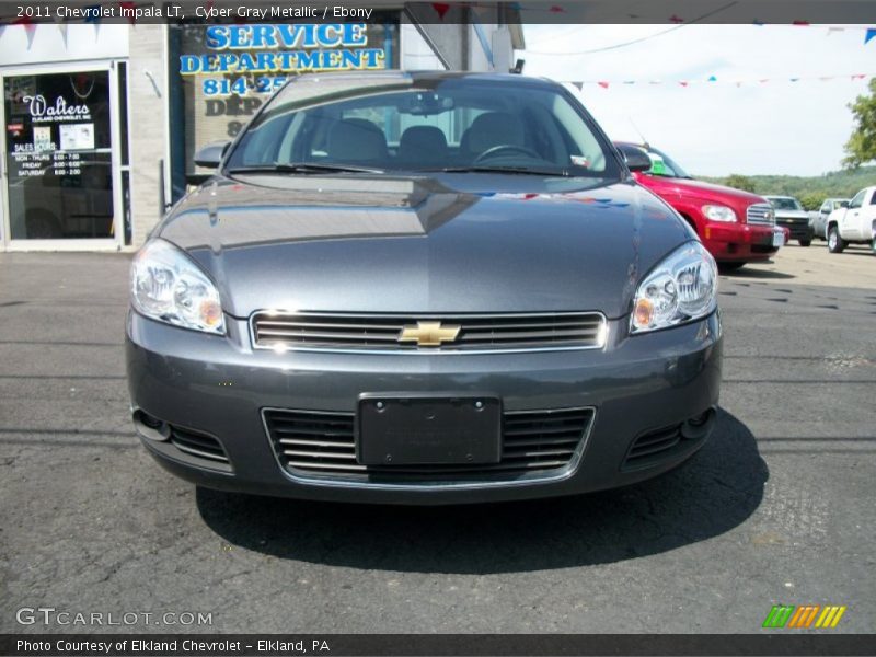 Cyber Gray Metallic / Ebony 2011 Chevrolet Impala LT