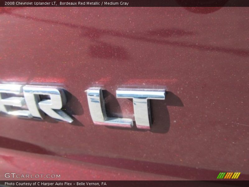 Bordeaux Red Metallic / Medium Gray 2008 Chevrolet Uplander LT