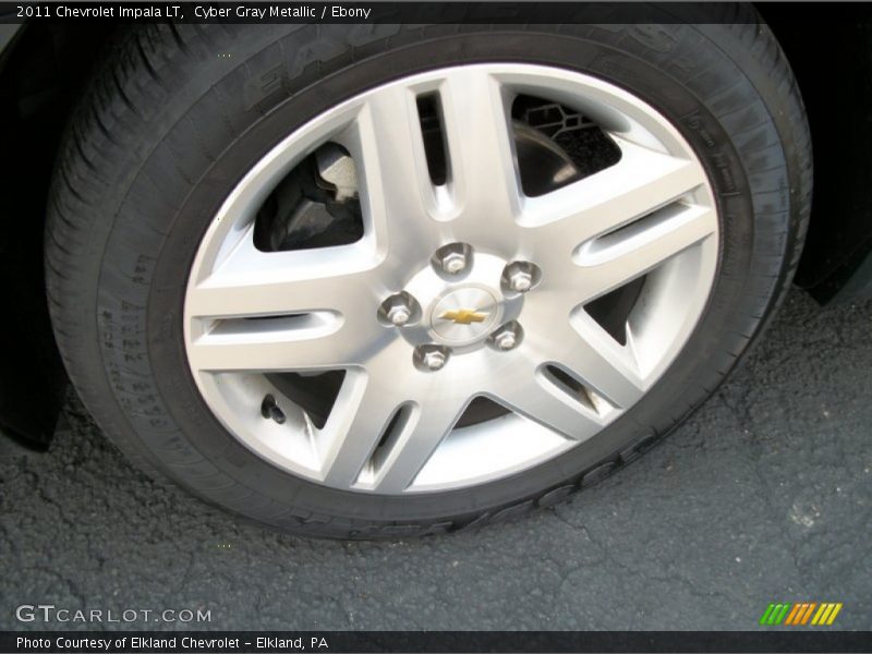 Cyber Gray Metallic / Ebony 2011 Chevrolet Impala LT
