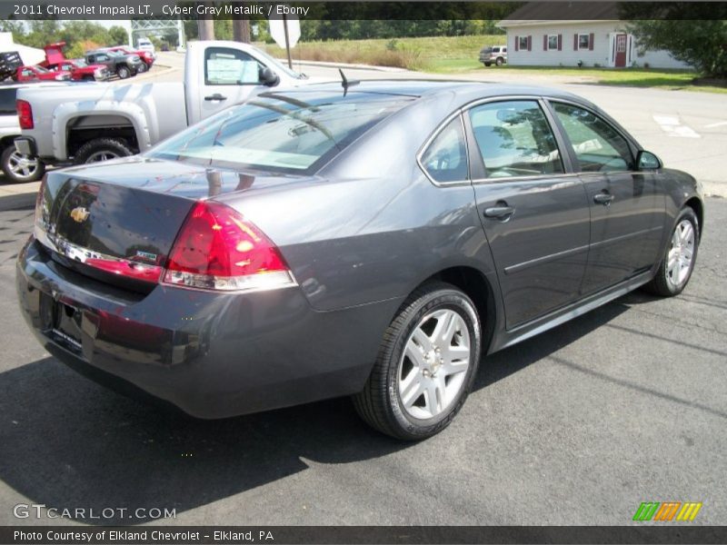Cyber Gray Metallic / Ebony 2011 Chevrolet Impala LT