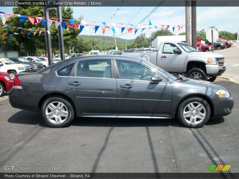 Cyber Gray Metallic / Ebony 2011 Chevrolet Impala LT