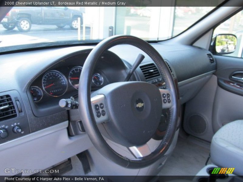 Bordeaux Red Metallic / Medium Gray 2008 Chevrolet Uplander LT