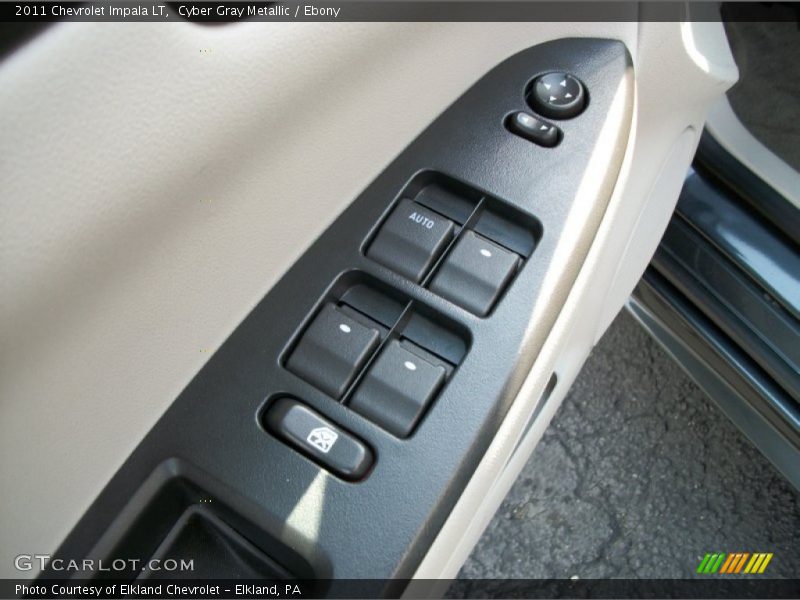 Cyber Gray Metallic / Ebony 2011 Chevrolet Impala LT