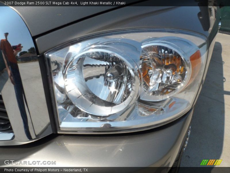 Light Khaki Metallic / Khaki 2007 Dodge Ram 2500 SLT Mega Cab 4x4