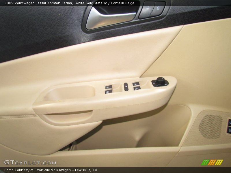 White Gold Metallic / Cornsilk Beige 2009 Volkswagen Passat Komfort Sedan