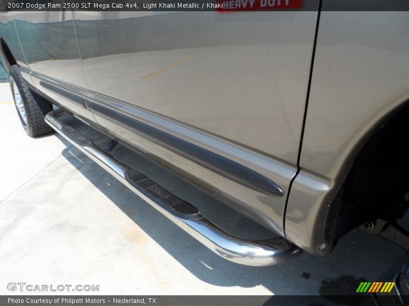 Light Khaki Metallic / Khaki 2007 Dodge Ram 2500 SLT Mega Cab 4x4