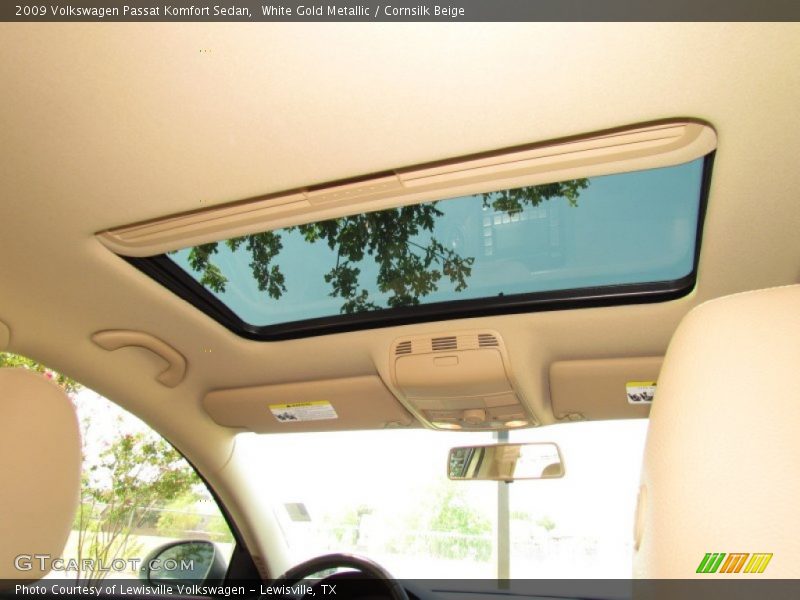 Sunroof of 2009 Passat Komfort Sedan