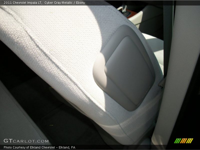 Cyber Gray Metallic / Ebony 2011 Chevrolet Impala LT