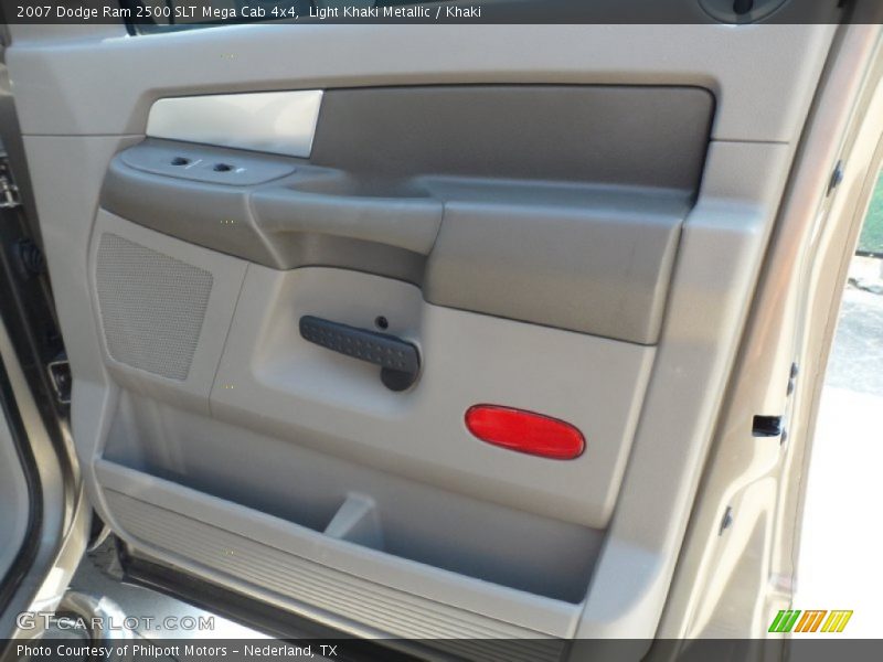 Light Khaki Metallic / Khaki 2007 Dodge Ram 2500 SLT Mega Cab 4x4
