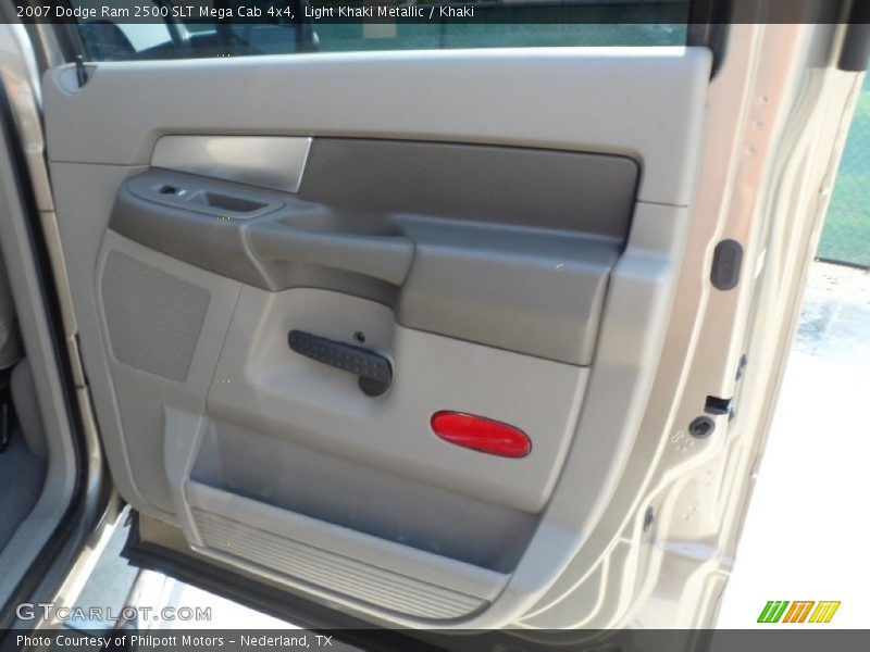 Light Khaki Metallic / Khaki 2007 Dodge Ram 2500 SLT Mega Cab 4x4