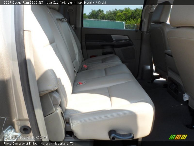 Light Khaki Metallic / Khaki 2007 Dodge Ram 2500 SLT Mega Cab 4x4