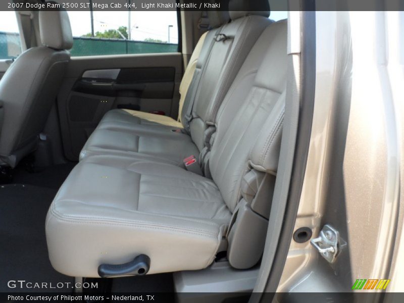 Light Khaki Metallic / Khaki 2007 Dodge Ram 2500 SLT Mega Cab 4x4