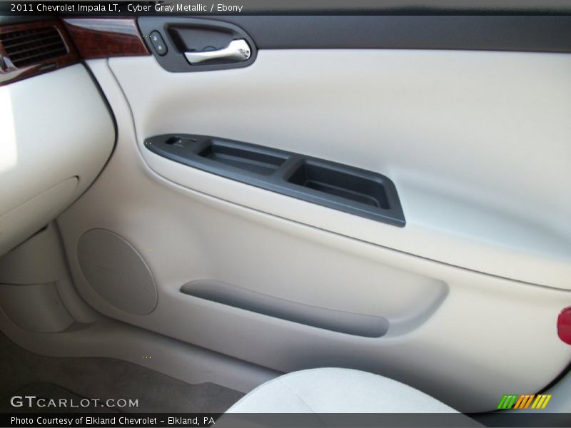 Cyber Gray Metallic / Ebony 2011 Chevrolet Impala LT