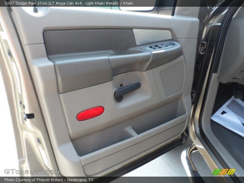 Light Khaki Metallic / Khaki 2007 Dodge Ram 2500 SLT Mega Cab 4x4