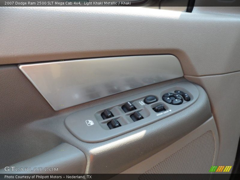 Light Khaki Metallic / Khaki 2007 Dodge Ram 2500 SLT Mega Cab 4x4