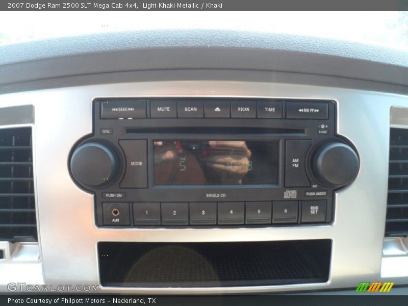 Audio System of 2007 Ram 2500 SLT Mega Cab 4x4