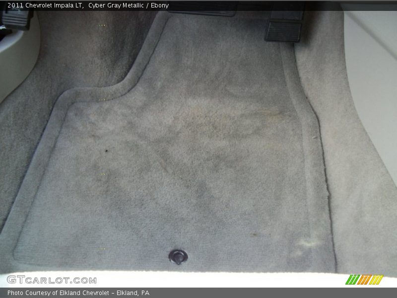 Cyber Gray Metallic / Ebony 2011 Chevrolet Impala LT