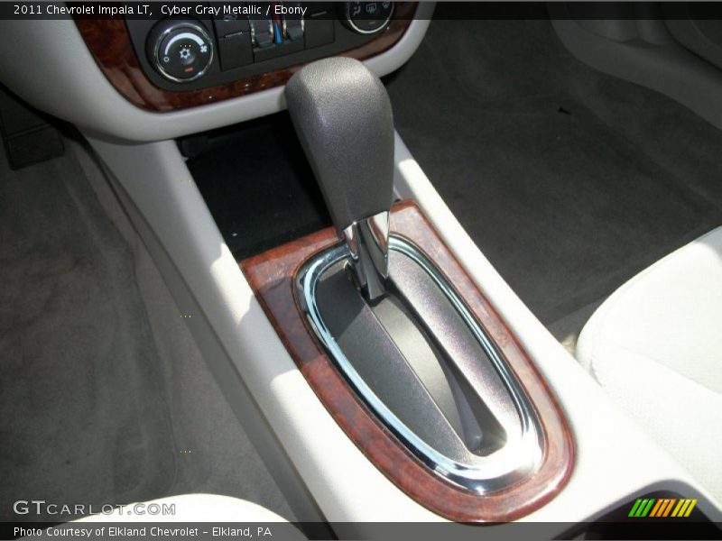 Cyber Gray Metallic / Ebony 2011 Chevrolet Impala LT